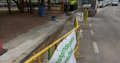 Obras de aceras en Collado Villalba 2026