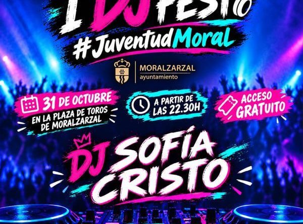 Llega-el-I-DJ-Fest-de-Moralzarzal-Musica-talento-joven-y-la-gran-actuacion-de-Sofia-Cristo-en-la-Plaza-de-Toros