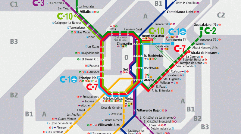Plano-de-Cercanías-Madrid