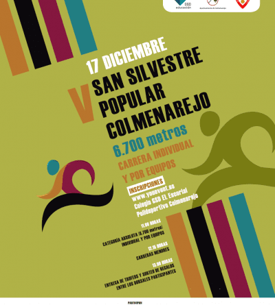CARTEL SAN SILVESTRE COLMENAREJO 2017