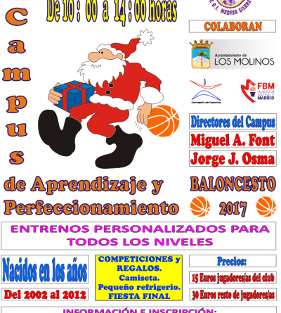 Cartel_Campus Navidad Los Molinos_2017-20