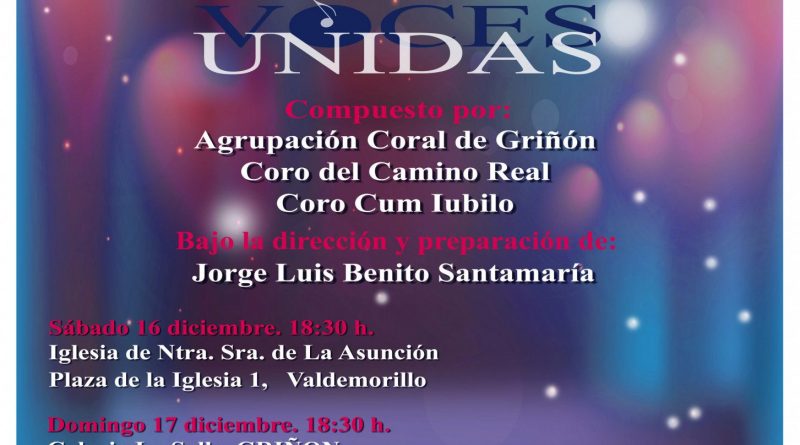 ORFEON CARTEL NAVIDAD 2017 A4