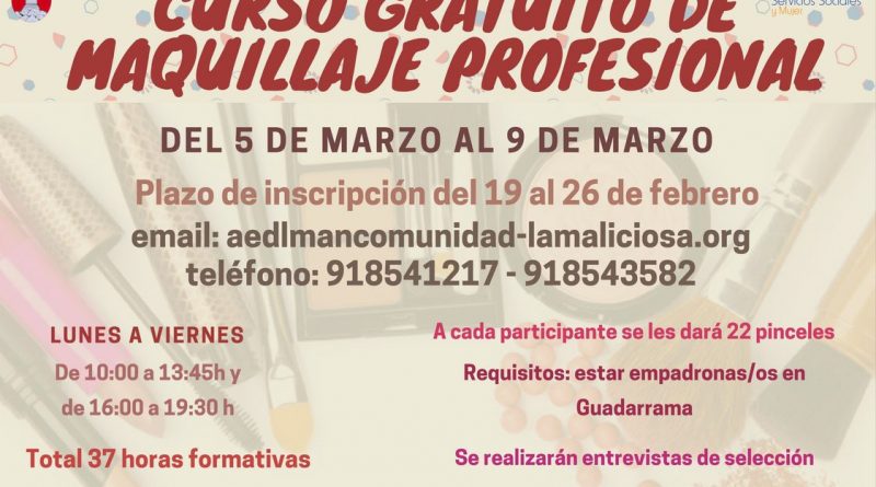 CARTEL MAQUILLAJE PROFESIONAL