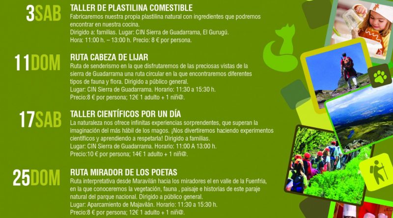 programación marzo 2018