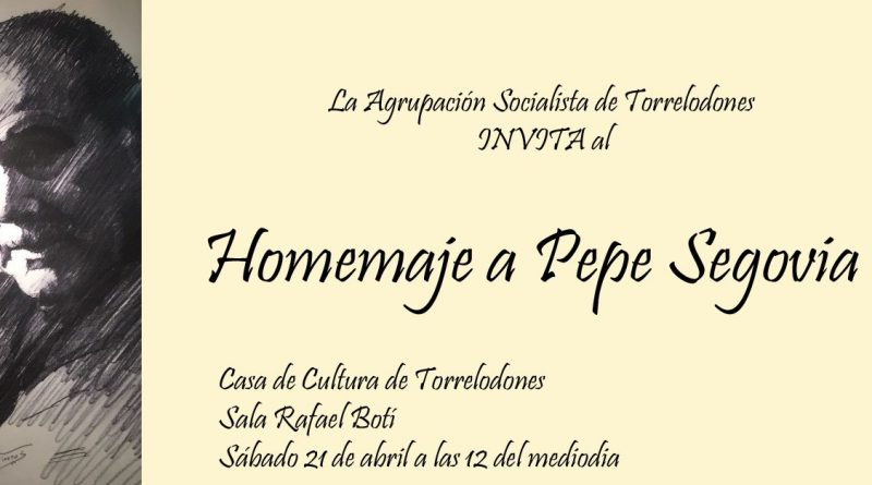 invitacion homenaje Pepe Segovia