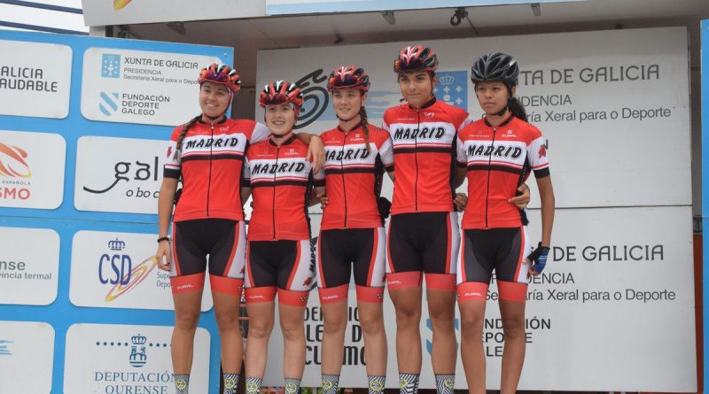 EVA ANGUELA Madrid selección en Orense