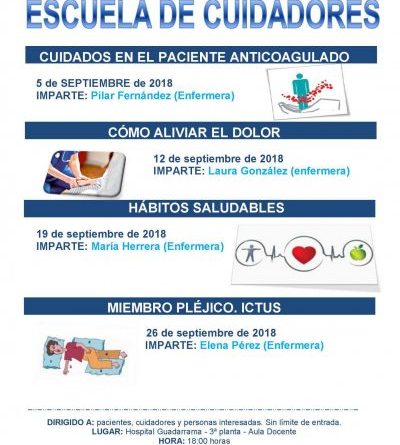 Escuela Cuidadores SEPTIEMBRE 2018