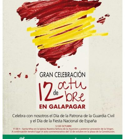 cartel galapagar 12 octubre