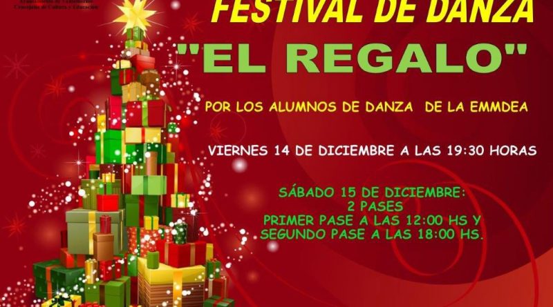 CARTEL DANZA EL REGALO