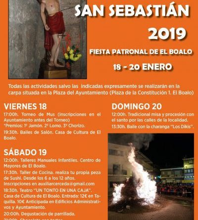 PROGRAMAFIESTAS DE SAN SEBASTIAN 2019