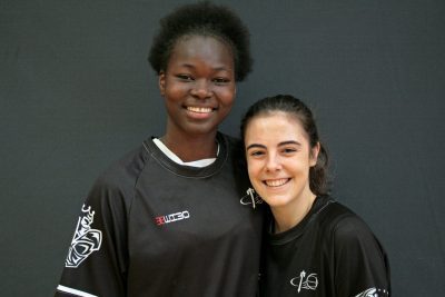 Aminata y Claudia