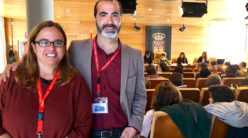 Javier de los Nietos y Soledad Ávila. durante las jornadas