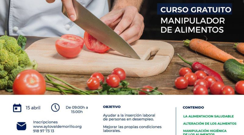 Curso manipulador alimentos 15 abril