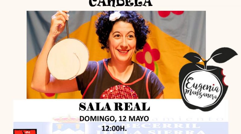 Cartel Historias con Candela