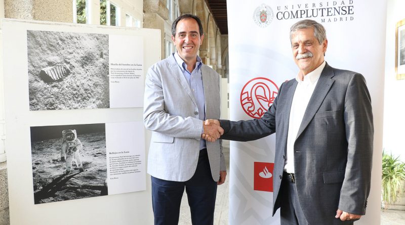 Fernando Casado y Carlos Alvarez con las fotos ZEISS de Fondo