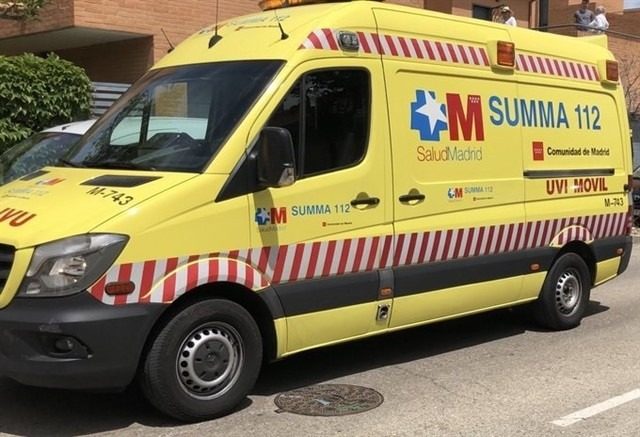 Imagen de recurso de una ambulancia del SUMMA 112