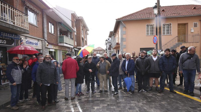 protesta peatonlizacion alpedrete