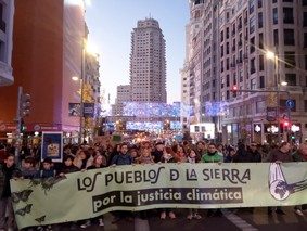cumbre clima marcha sierra