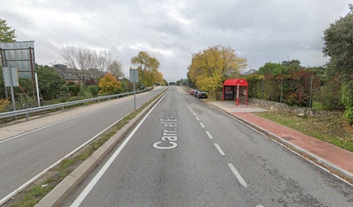 parada autobús galapagar