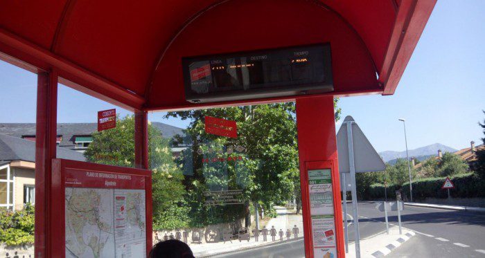 parada bus alpedrete