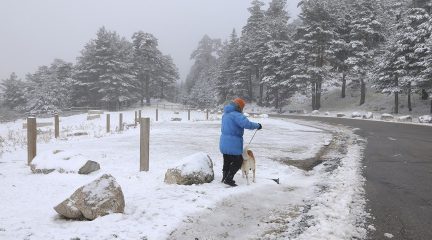 Imagen de archivo de la carretera de Navacerrada