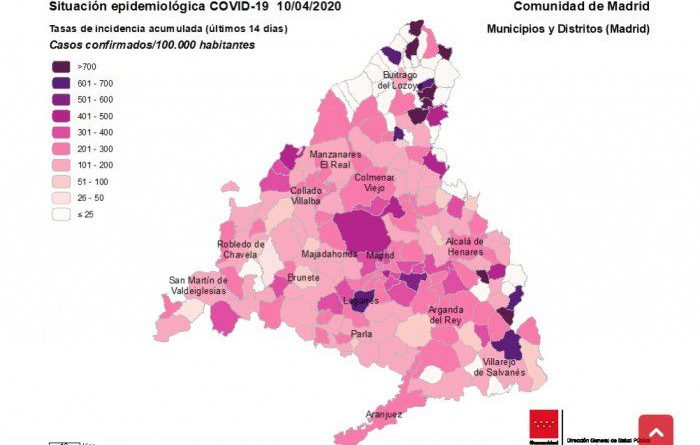 mapa coronavirus 10 de abril
