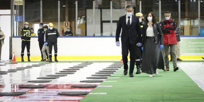 clausura palacio hielo majadahonda