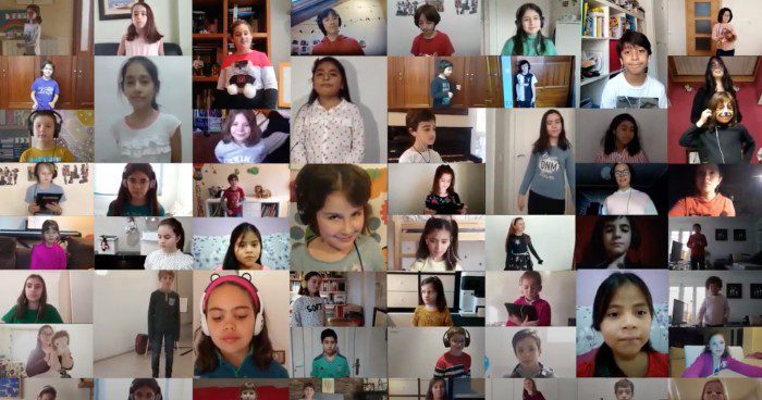 Coro virtual de niños San Lorenzo de El Escorial