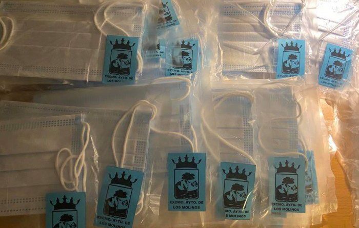 mascarillas los molinos