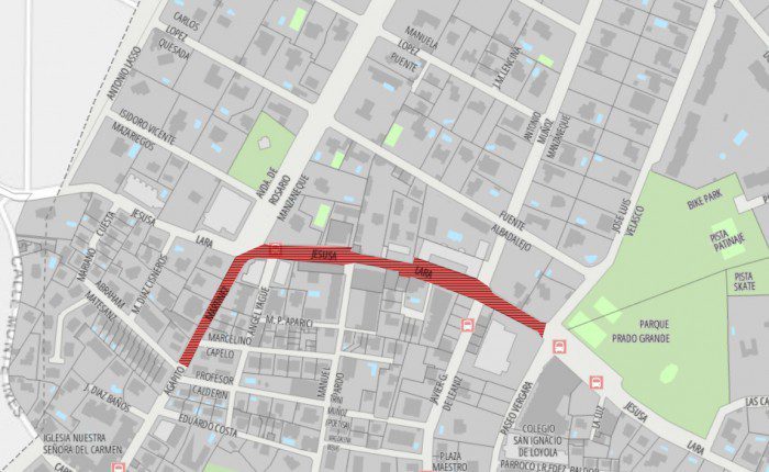 mapa peatonalizacion torrelodones