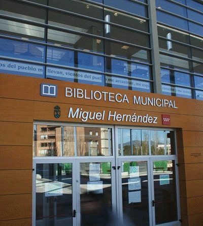 biblioteca miguel hernandez villalba