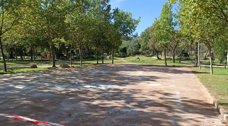 trabajos pista multideportiva