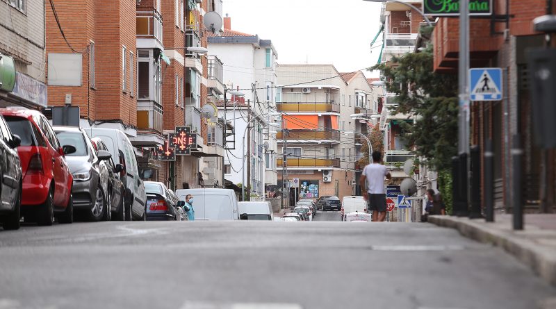 Calle Pardo de Santallana, en el barrio de El Gorronal