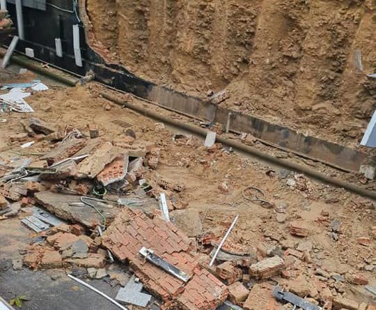 desprendimiento túnel