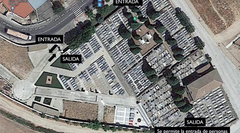 cementerio medidas seguridad