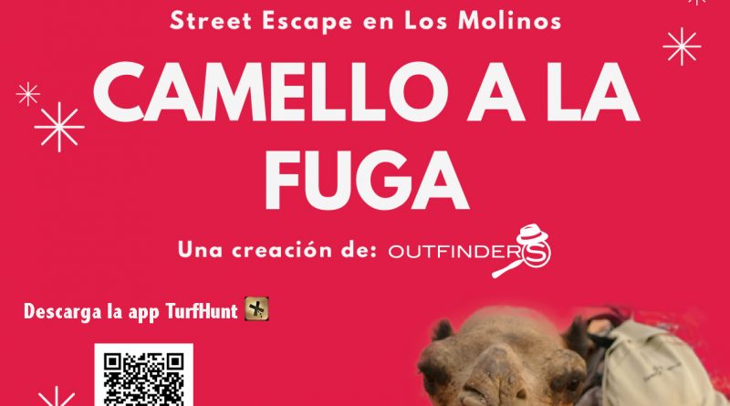 Cartel Camello a la fuga Los Molinos