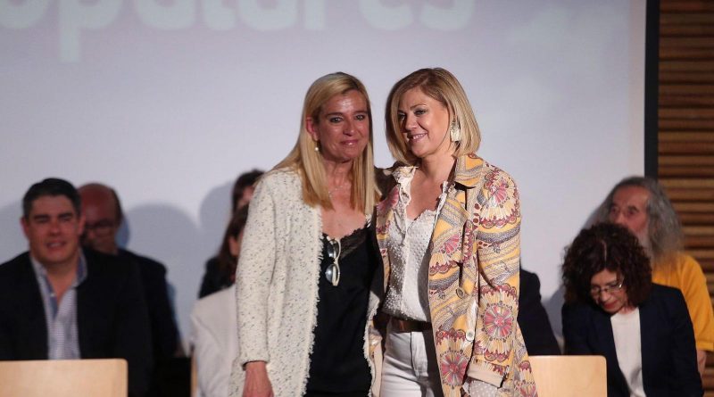 Monchi Fernández, junto a Mariola Vargas, durante la presentación de la campaña para las elecciones de mayo de 2019