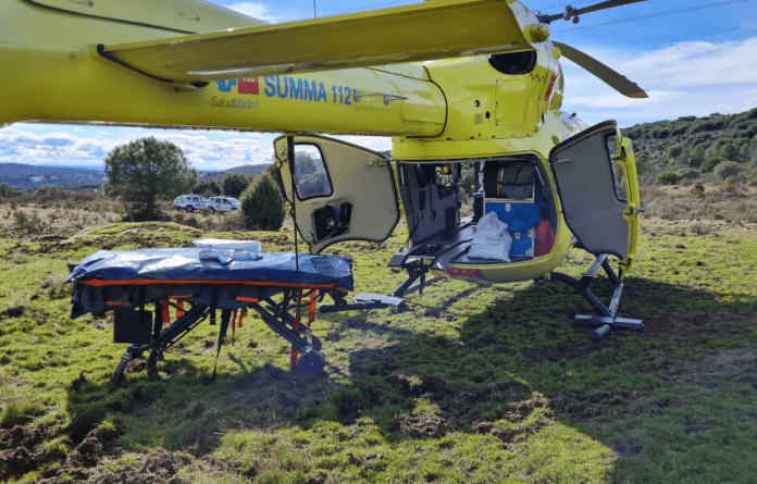 accidente-ciclista-moralzarzal-7-febrero-2021