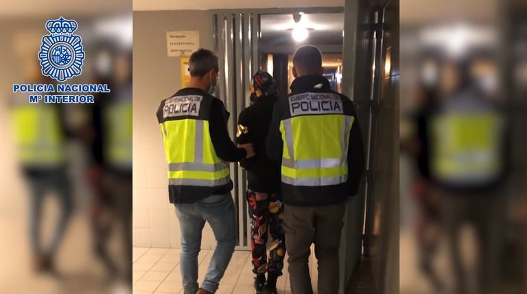 policía detenidos