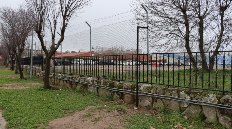 valla arreglada cuartel Guardia Civil Galapagar