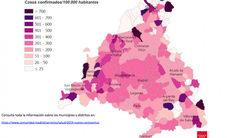 mapa covid 16 marzo