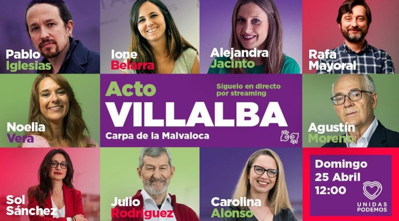 acto podemos villalba