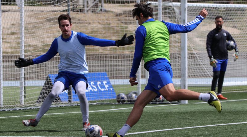 entrenamiento las rozas