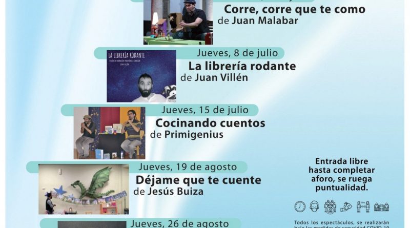 Cartel cuentacuentos Verano 21