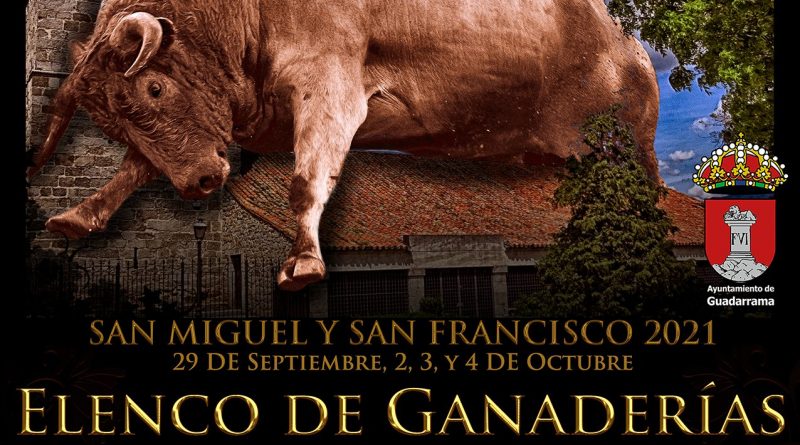 CARTEL GANADERIAS GUADARRAMA 2021