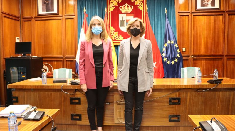 Visita de la Presidenta de Patrimonio Nacional a San Lorenzo de El Escorial