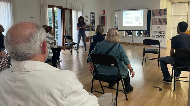 charla presupuestos participativos moral