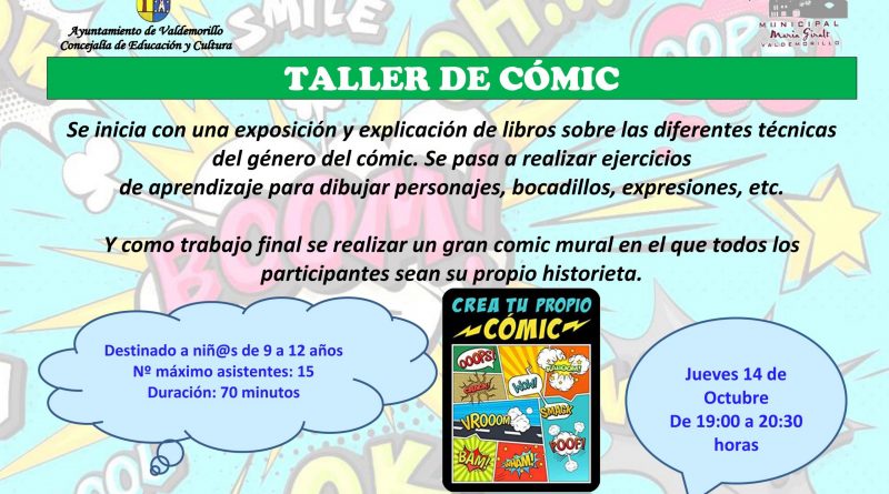 cartel taller comic 2021 (1)