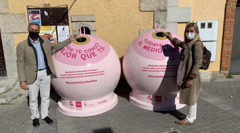campaña recicla vidrio por ellas