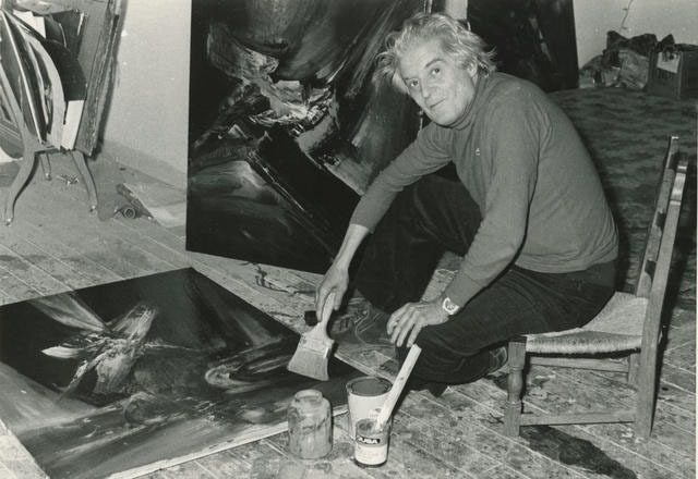 El pintor español Manuel Viola